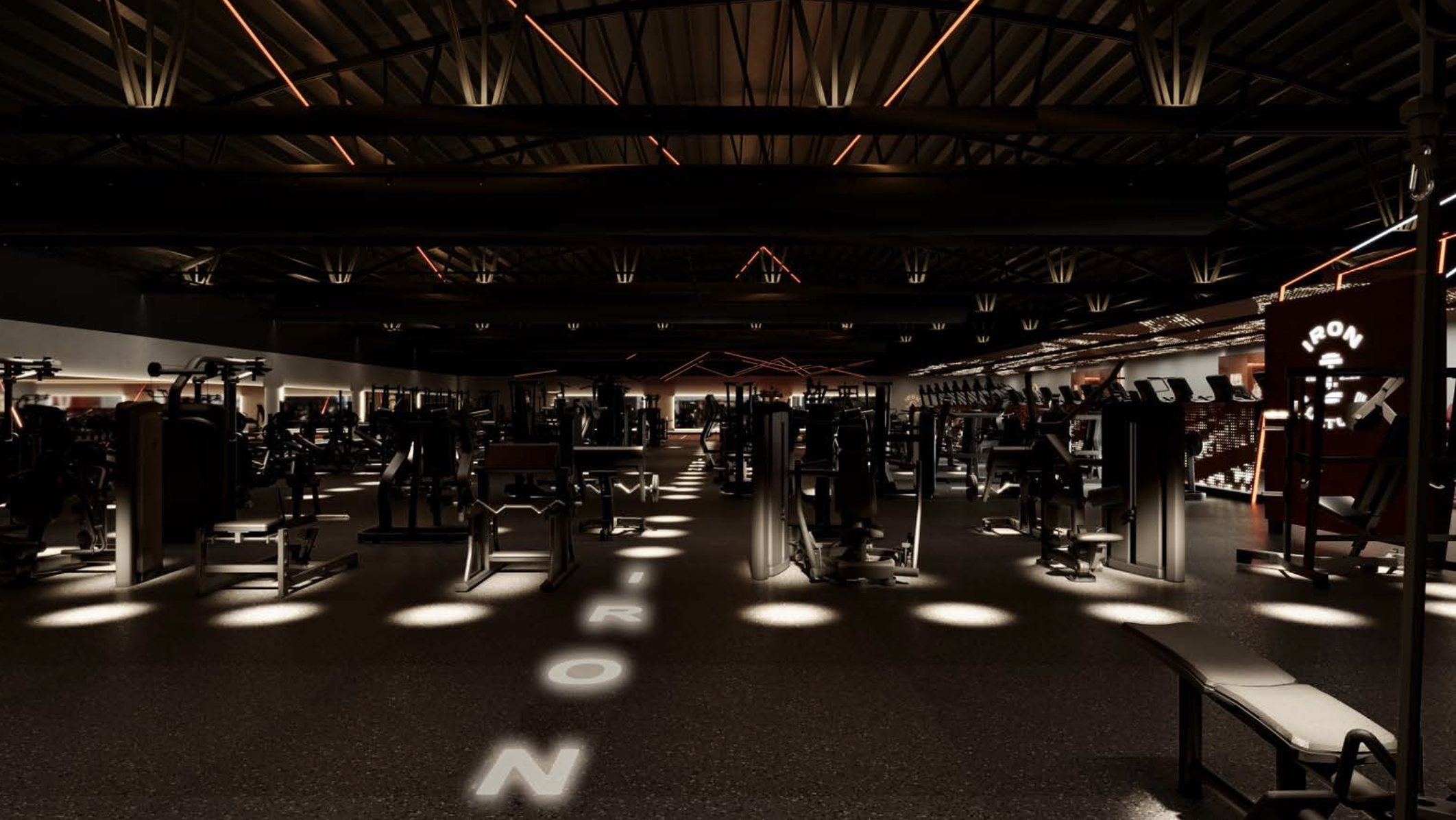 West Orange Workout Floor